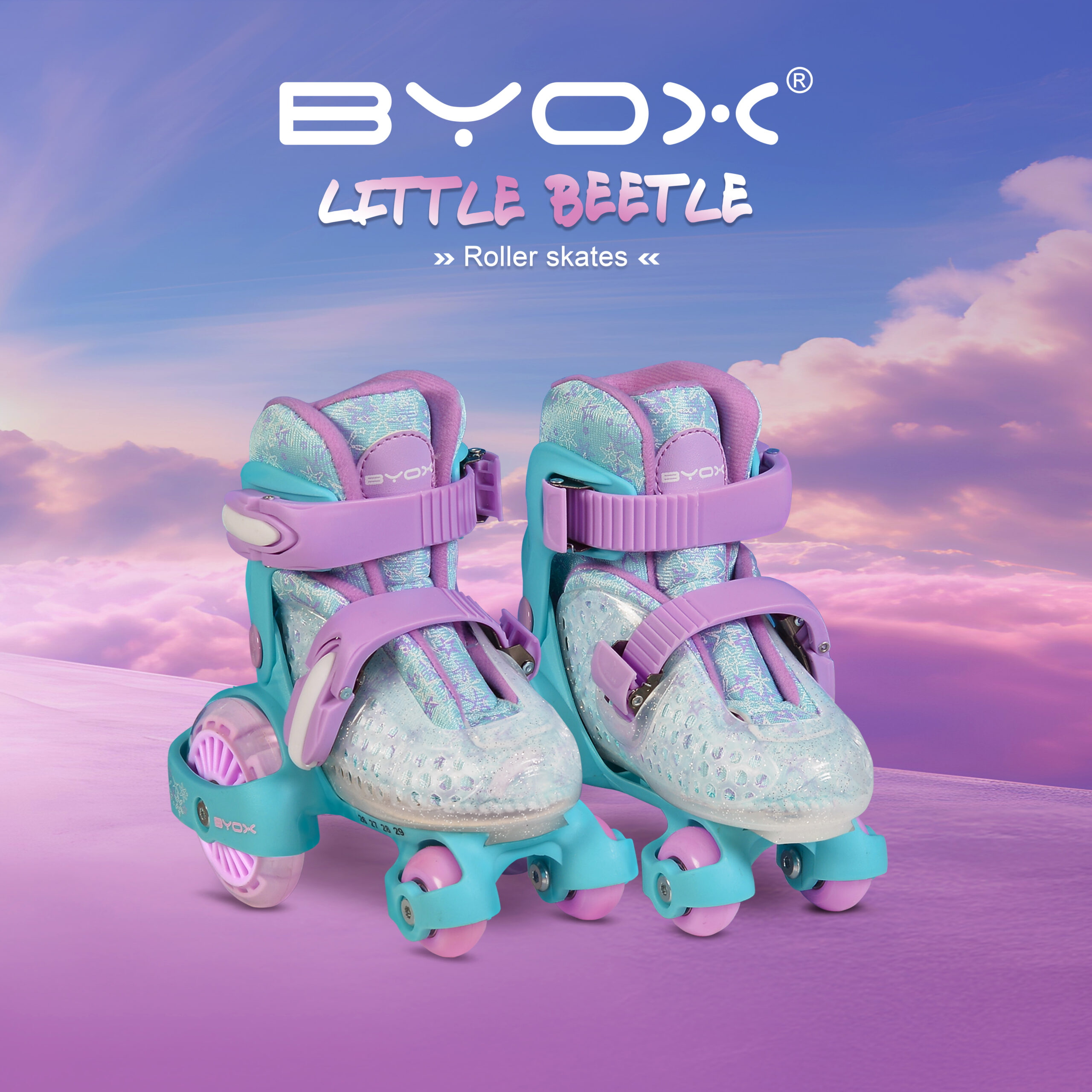Кънки Little Beetle Blue Boy - Image 3