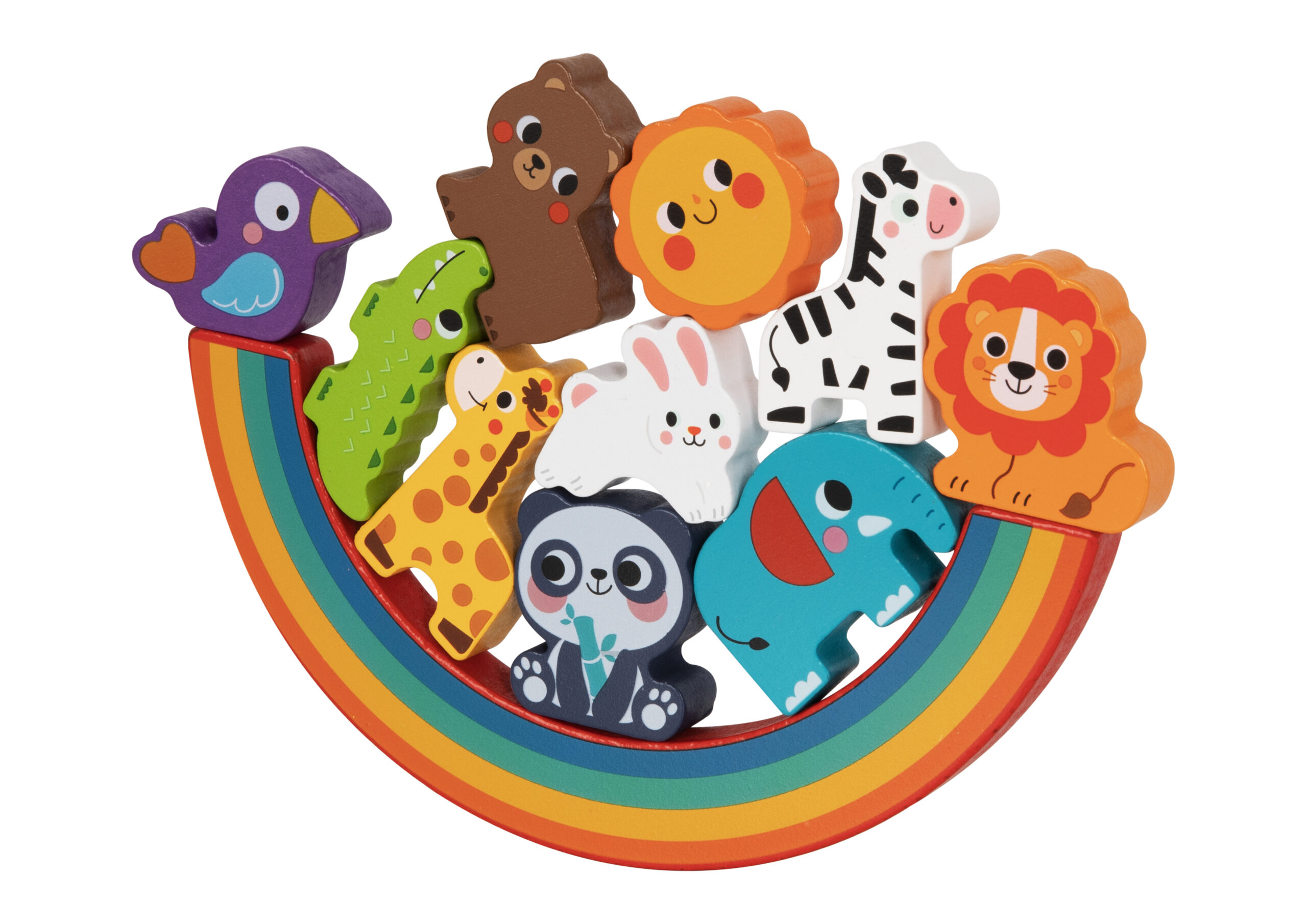 Дървен пъзел и игра за баланс Animals HP095 - Image 3