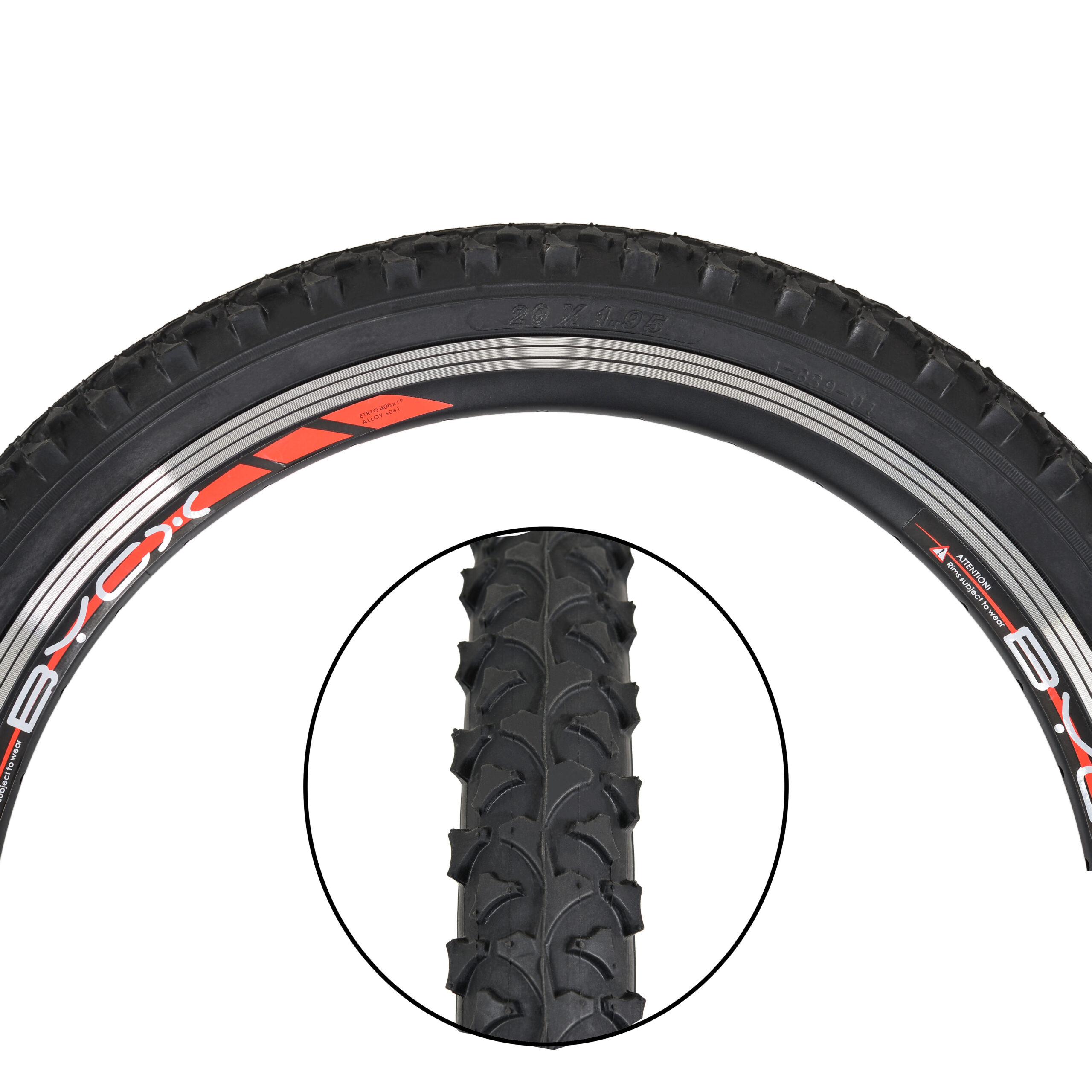 Външна гума BYOX 26“ x 1.95 (52-559) XJ659