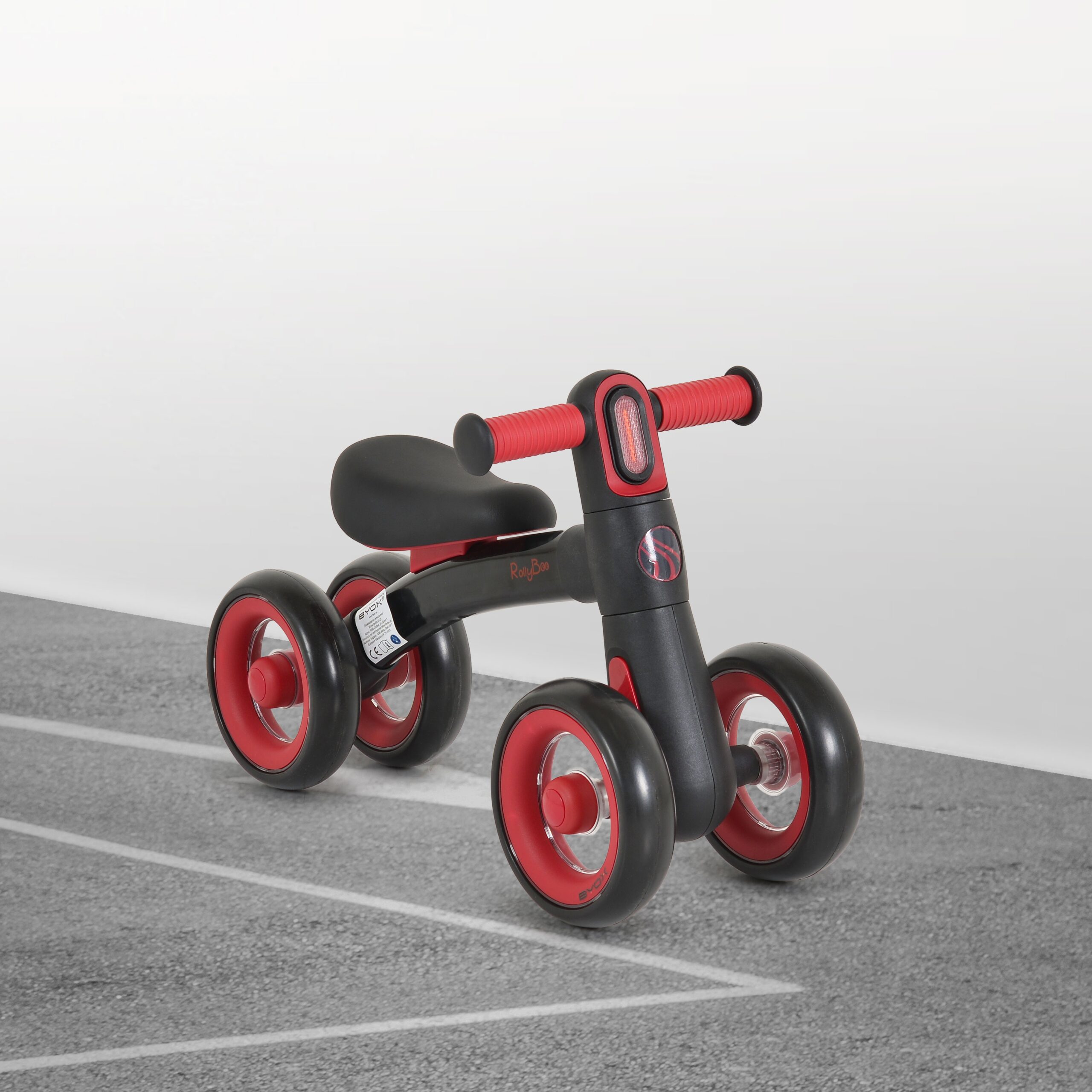 Мини баланс велосипед RollyBoo black - Image 3