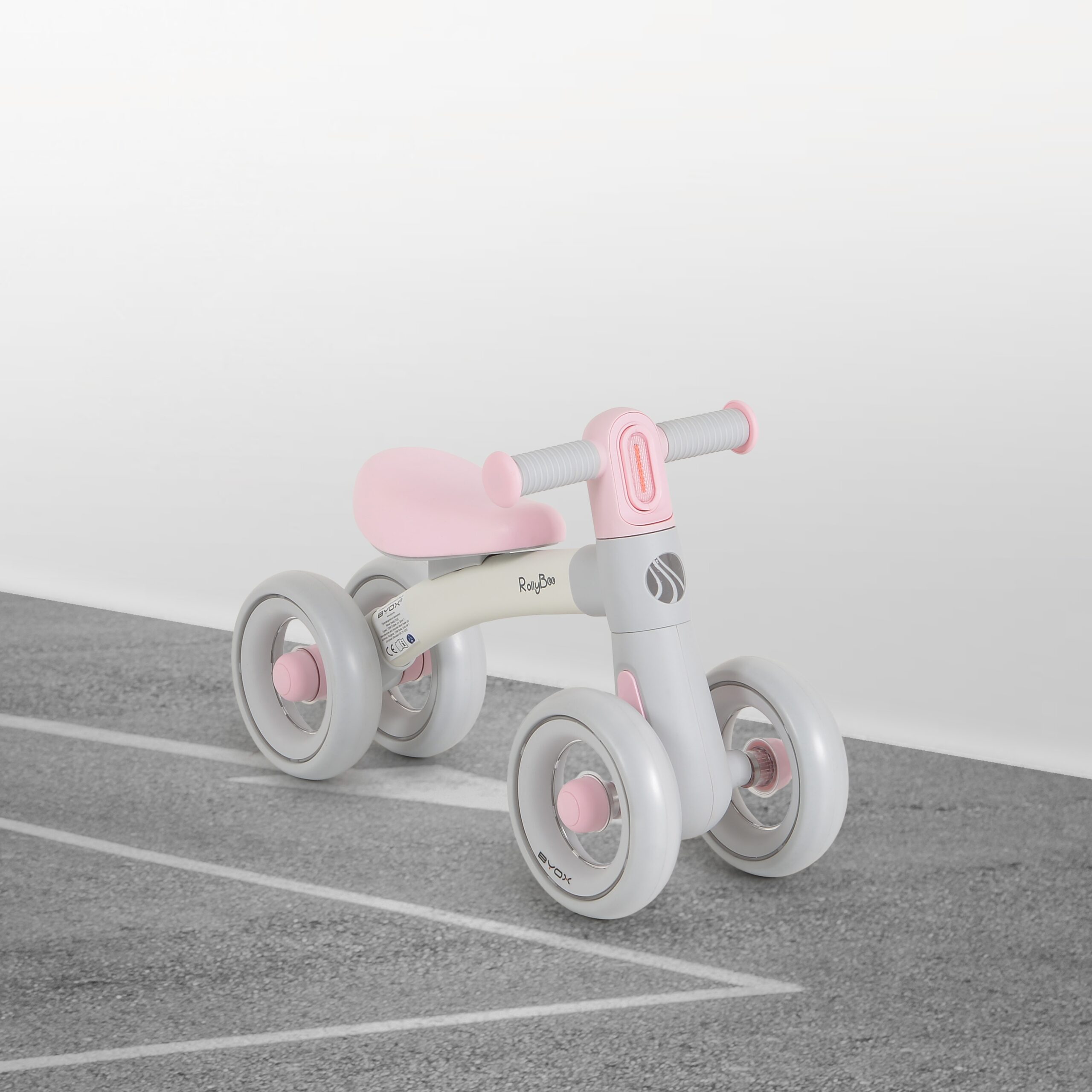 Мини баланс велосипед RollyBoo pink - Image 3