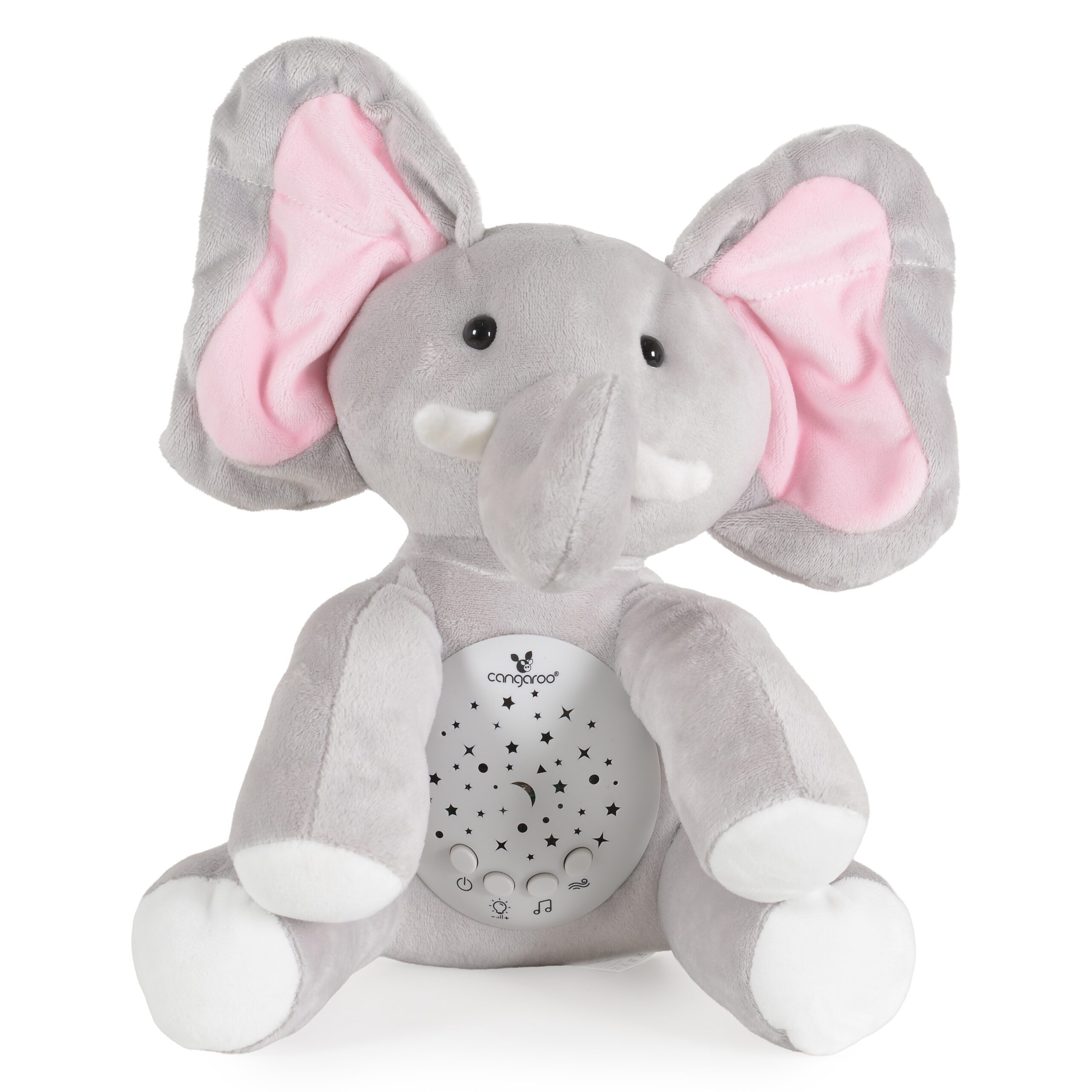 Нощна лампа и прожектор с бял шум Lulo Elephant