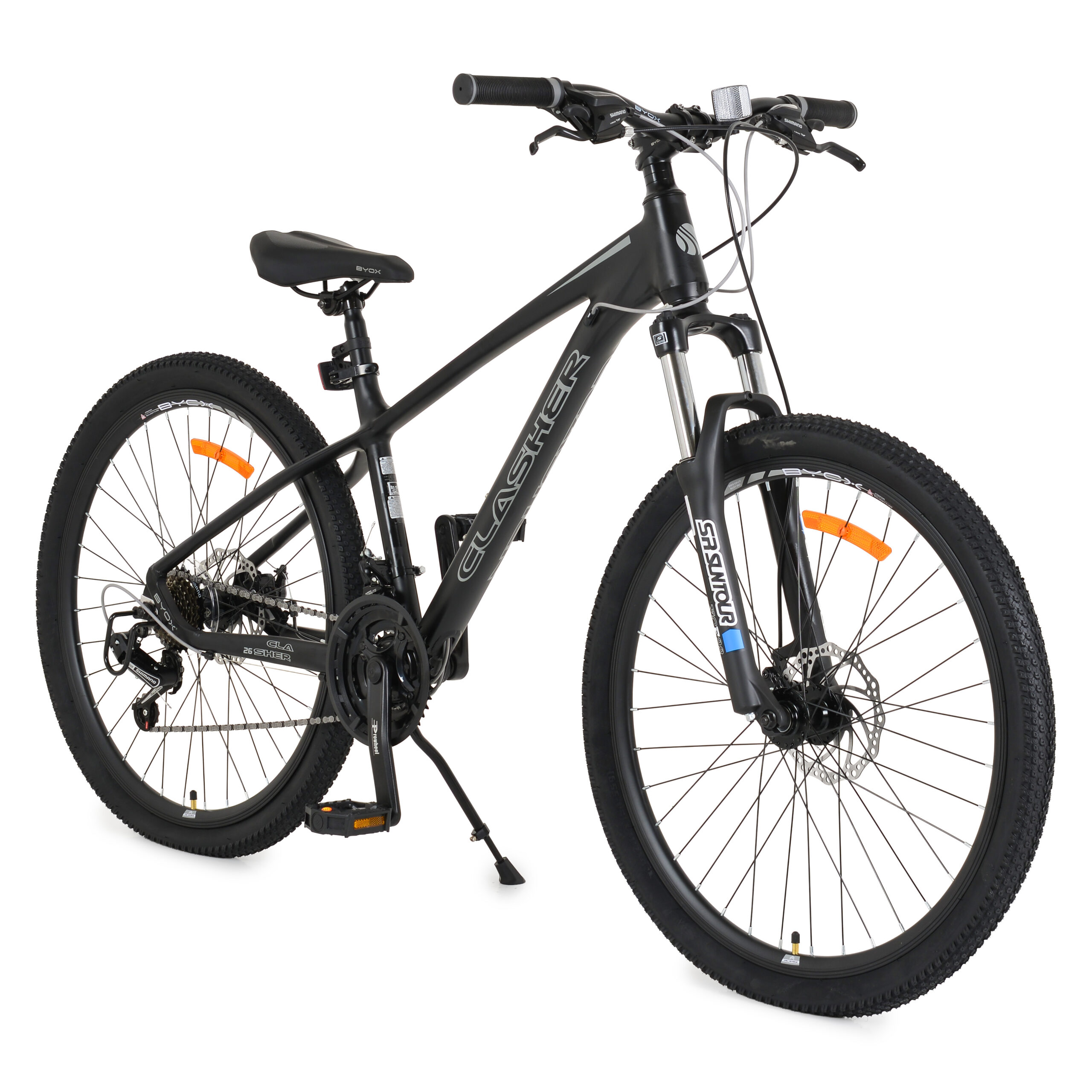 Велосипед със скорости alloy 26" Clasher Anthracite