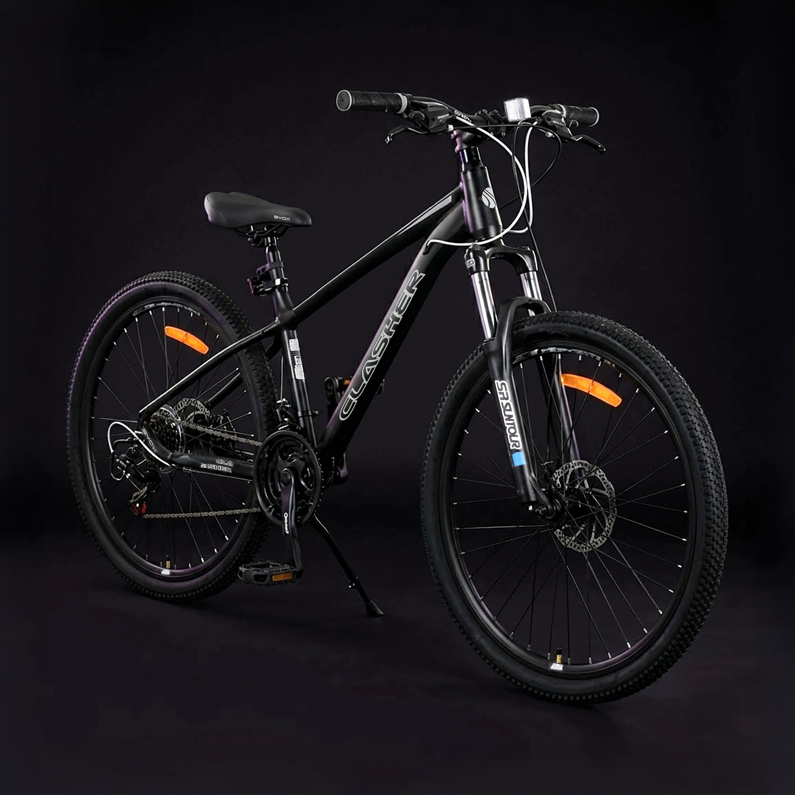 Велосипед със скорости alloy 26" Clasher Anthracite - Image 3