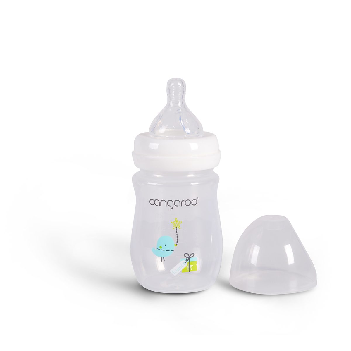 Пластмасово шише 160ml Birdy Blu C0562 син - Image 2