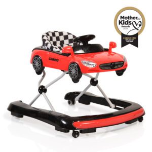 Проходилка Cabrio 2в1 червен