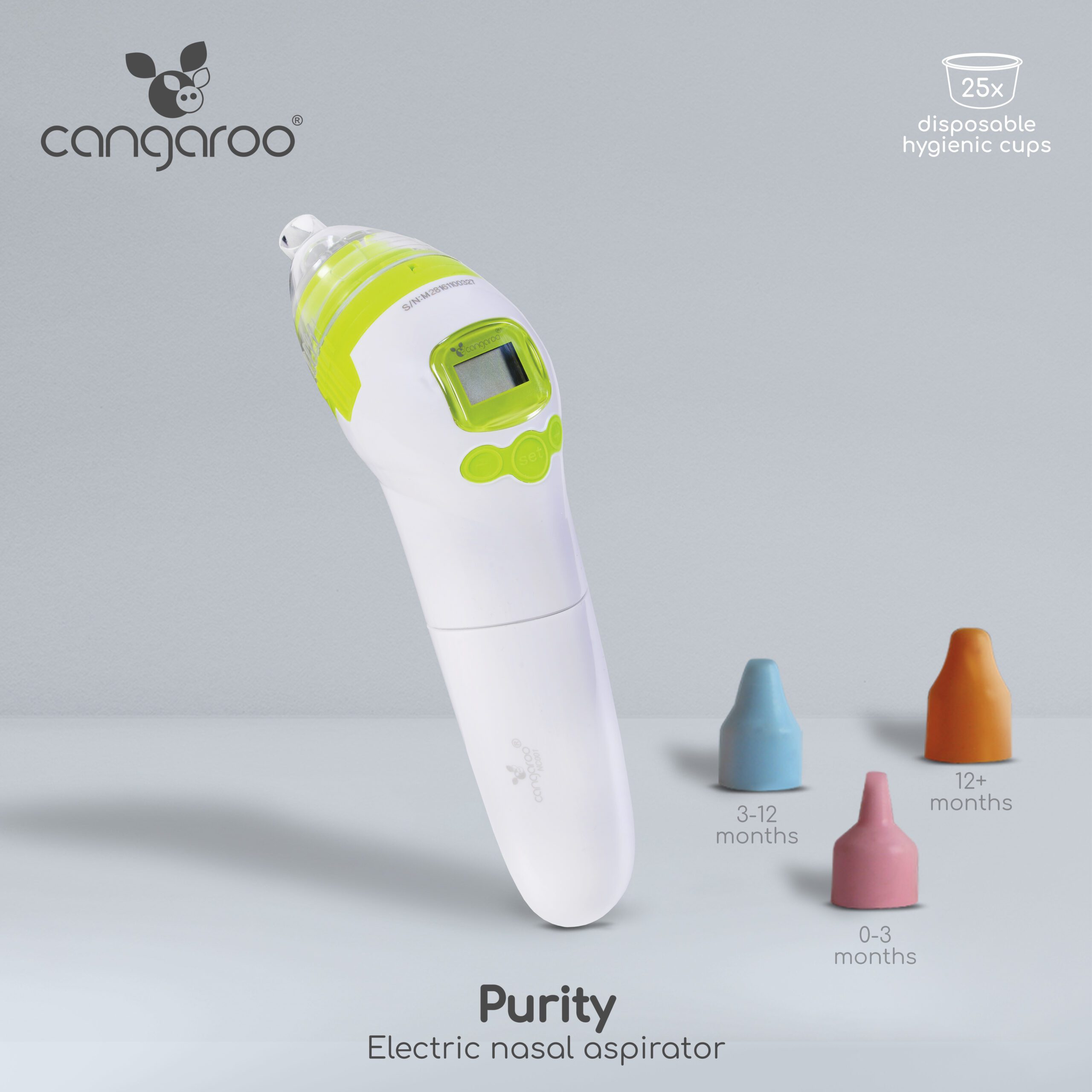 Електрически аспиратор за нос Purity NC001 - Image 2