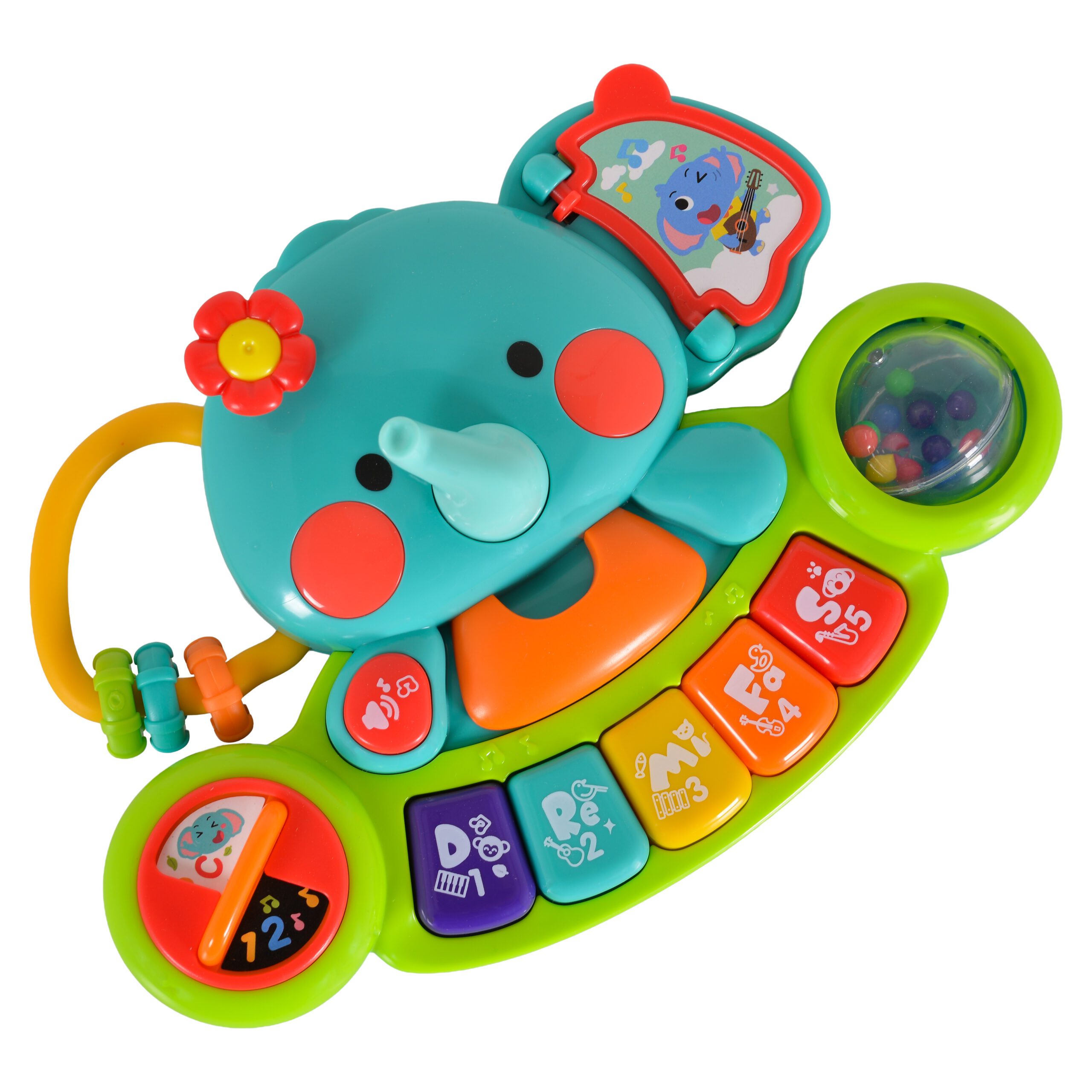 Бебешко музикално пиано Hola Elephant 3135 - Image 3