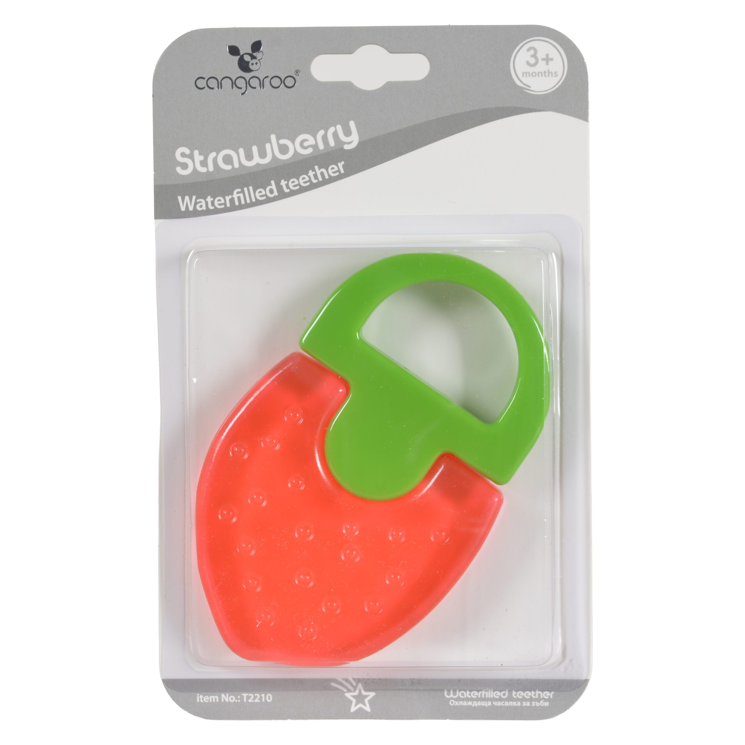 Чесалка за зъби Strawberry T2210 червен - Image 2