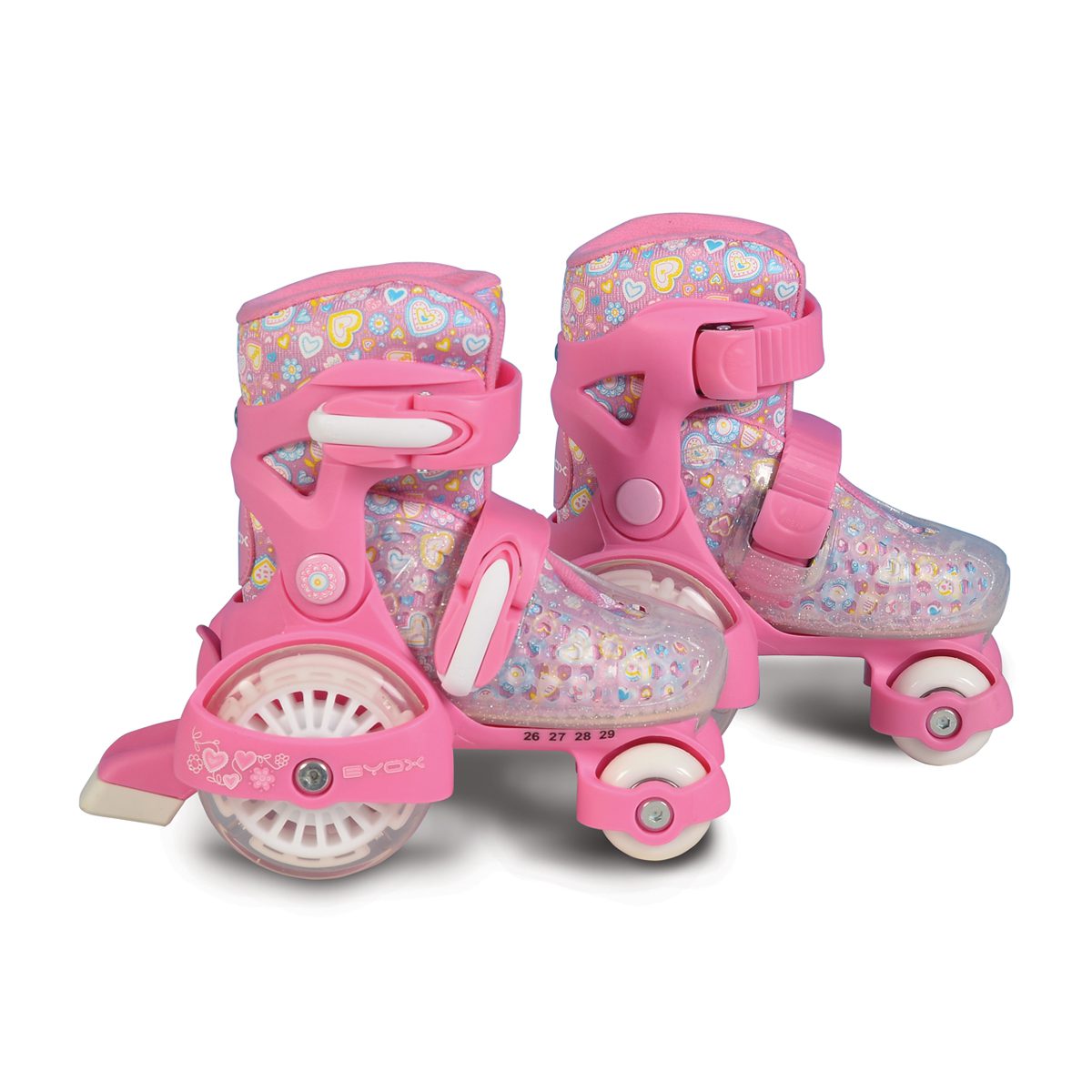 Кънки Little Beetle Pinky Girl - Image 3
