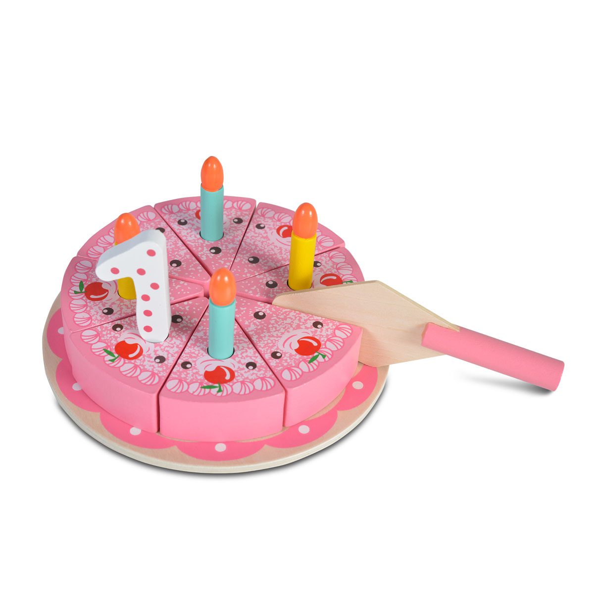 Дървена торта Happy Birthday 4223N - Image 2
