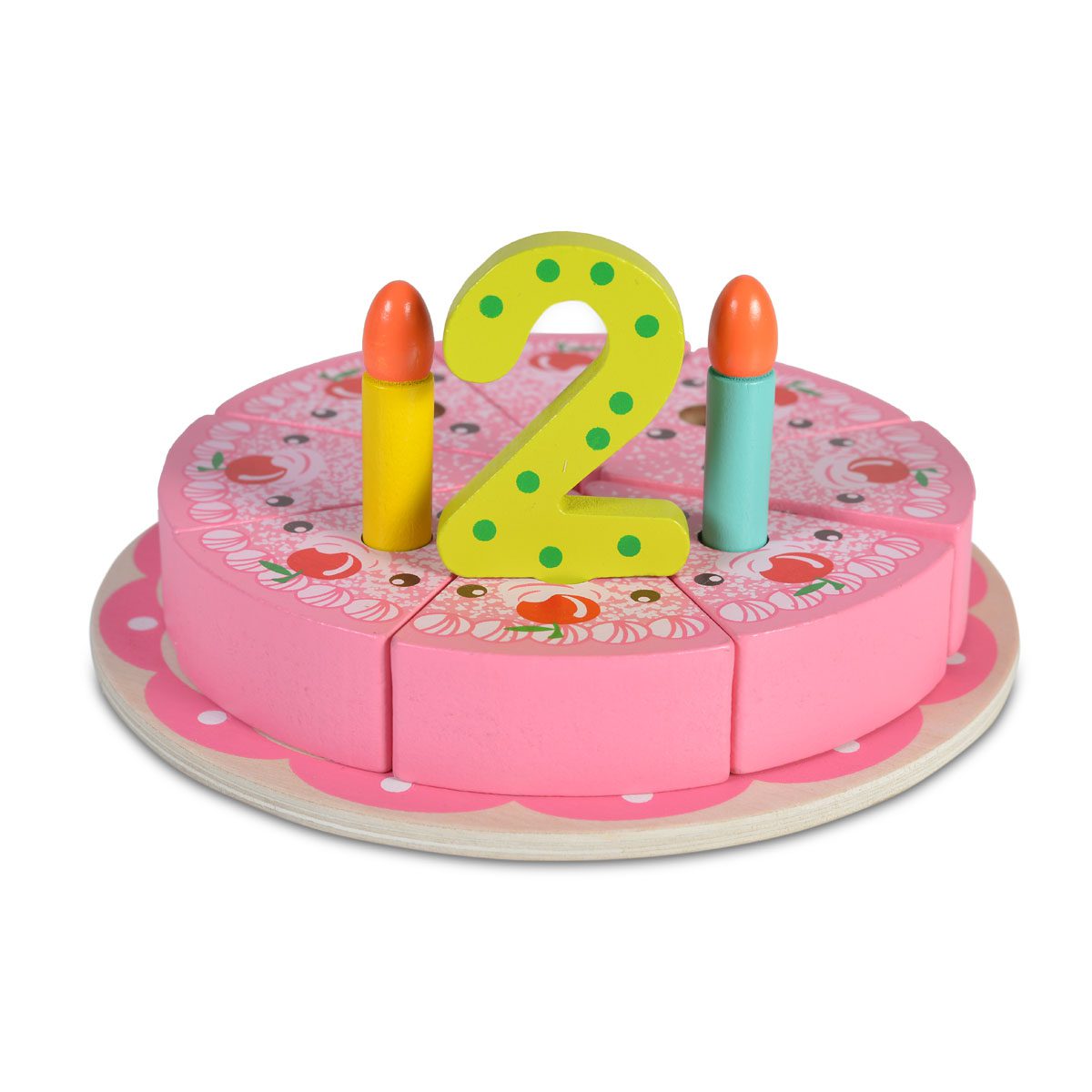 Дървена торта Happy Birthday 4223N - Image 3