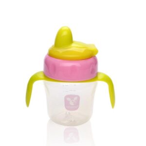 Чаша с Накрайник 150ml розов TC5007